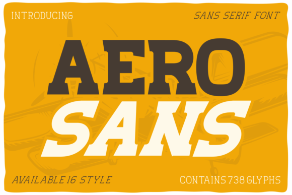 Aero Sans: A Modern and Versatile Font for Design Professionals