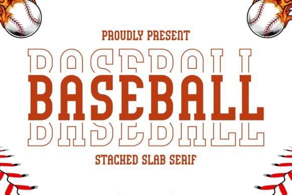 Baseball Stacked: A Bold Font for Modern Creative Expression