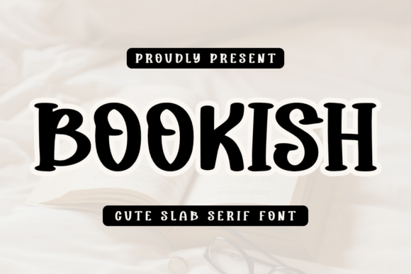 Bookish: A Minimalist Slab Serif Font for Creative Projects