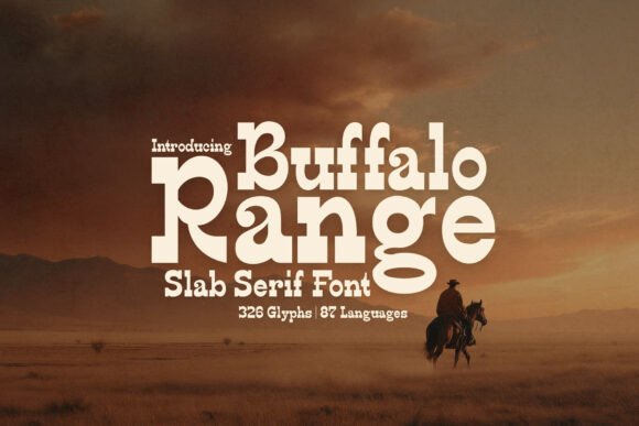 Buffalo Range: A Typeface That Captures the Spirit of the Frontier