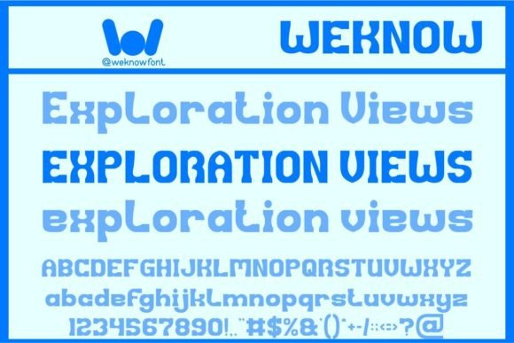 Embark on a Typographic Adventure with Exploration Views