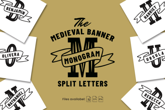 Medieval Banner Monogram: A Timeless Design Element for Modern Projects