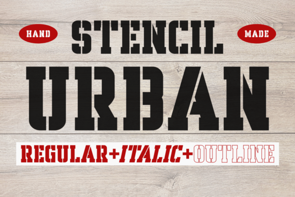Stencil Urban: A Bold Font for Modern Designers and Brand Builders