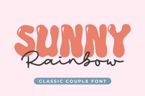 Strategic Use of the Sunny Rainbow Duo Font for Effective Branding and Design