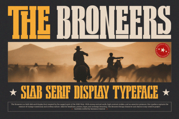 The Broneers: A Bold Font for Timeless Design