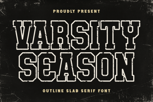 Varsity Season: A Bold, Vintage-Inspired Font for Modern Branding
