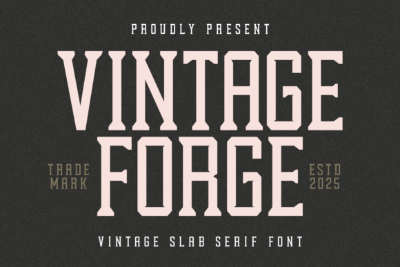 Vintage Forge: A Bold Choice for Vintage-Inspired Design
